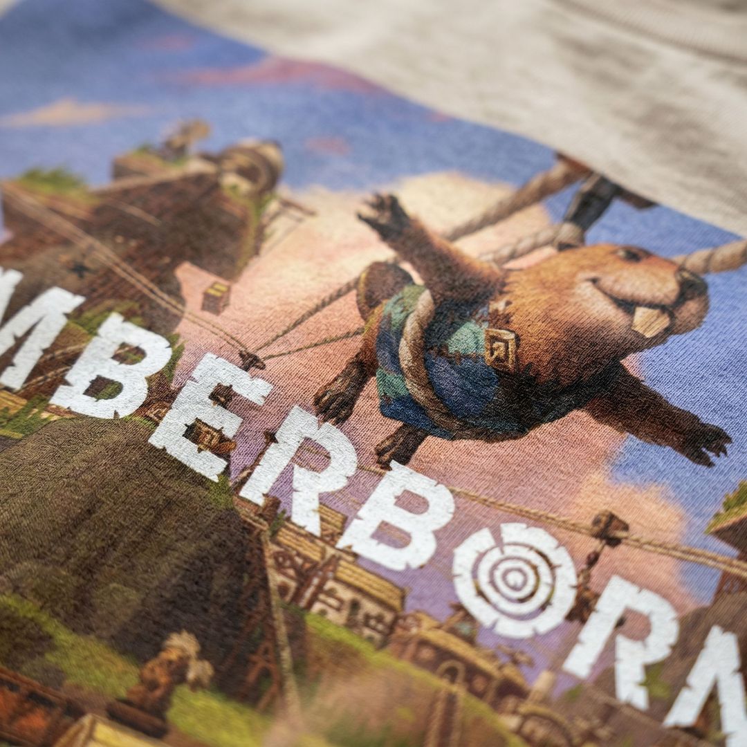 Timberborn Poster | Gaming Wall Art | Timberborn