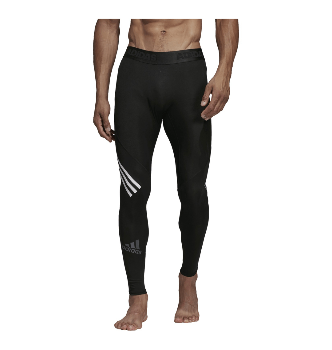 adidas Alphaskin Sport+ Long 3-Stripes Tights
