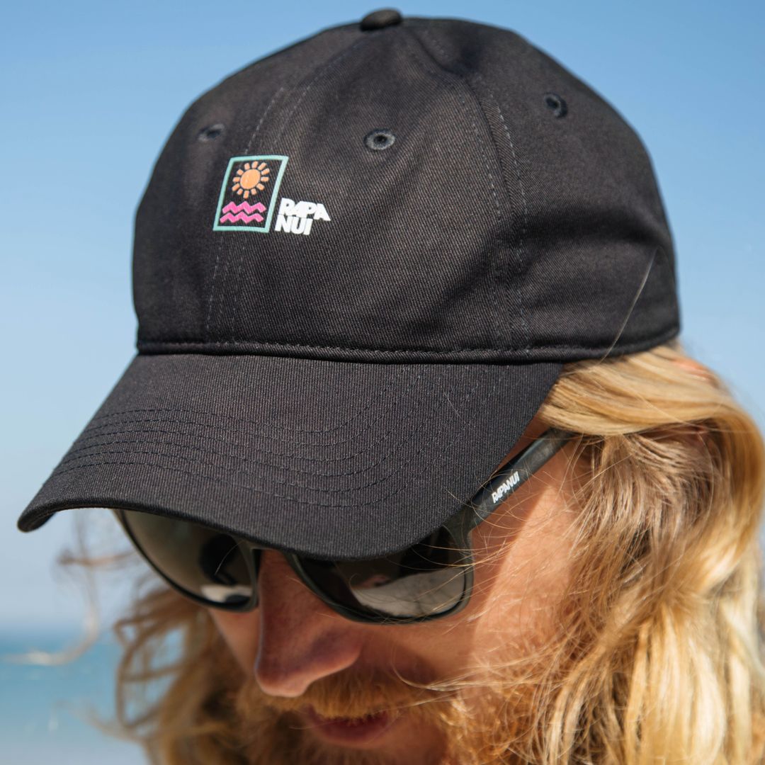 Ocean Cap | Navy Blue Baseball Cap | Rapanui
