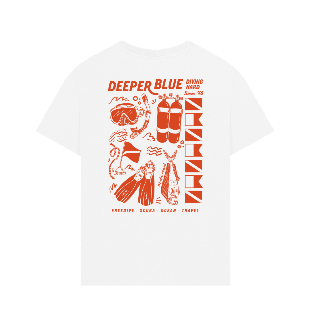 Diving Gear Oversized T-shirt