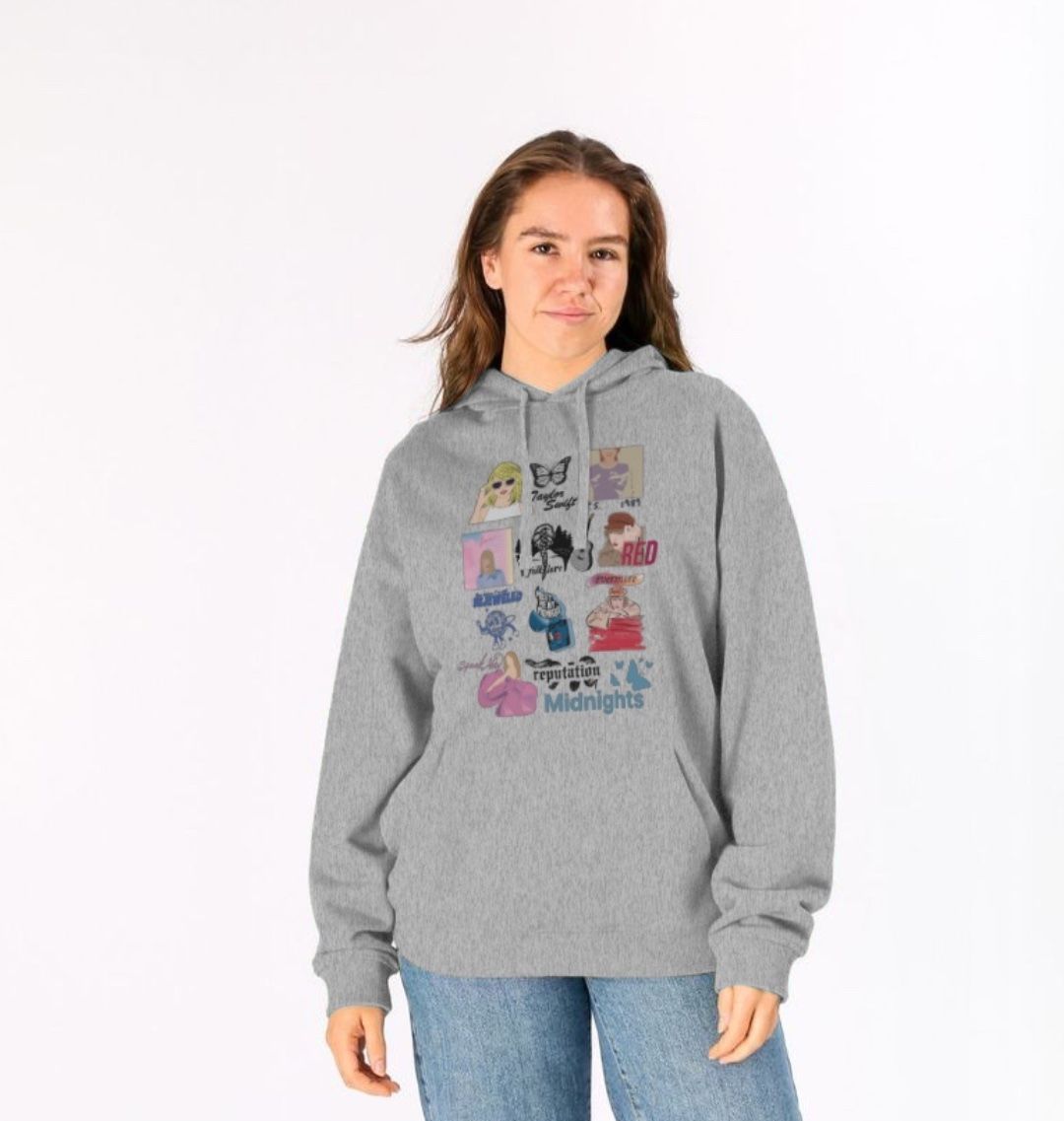 Taylor Swift Album Pictures Unisex Hoodie