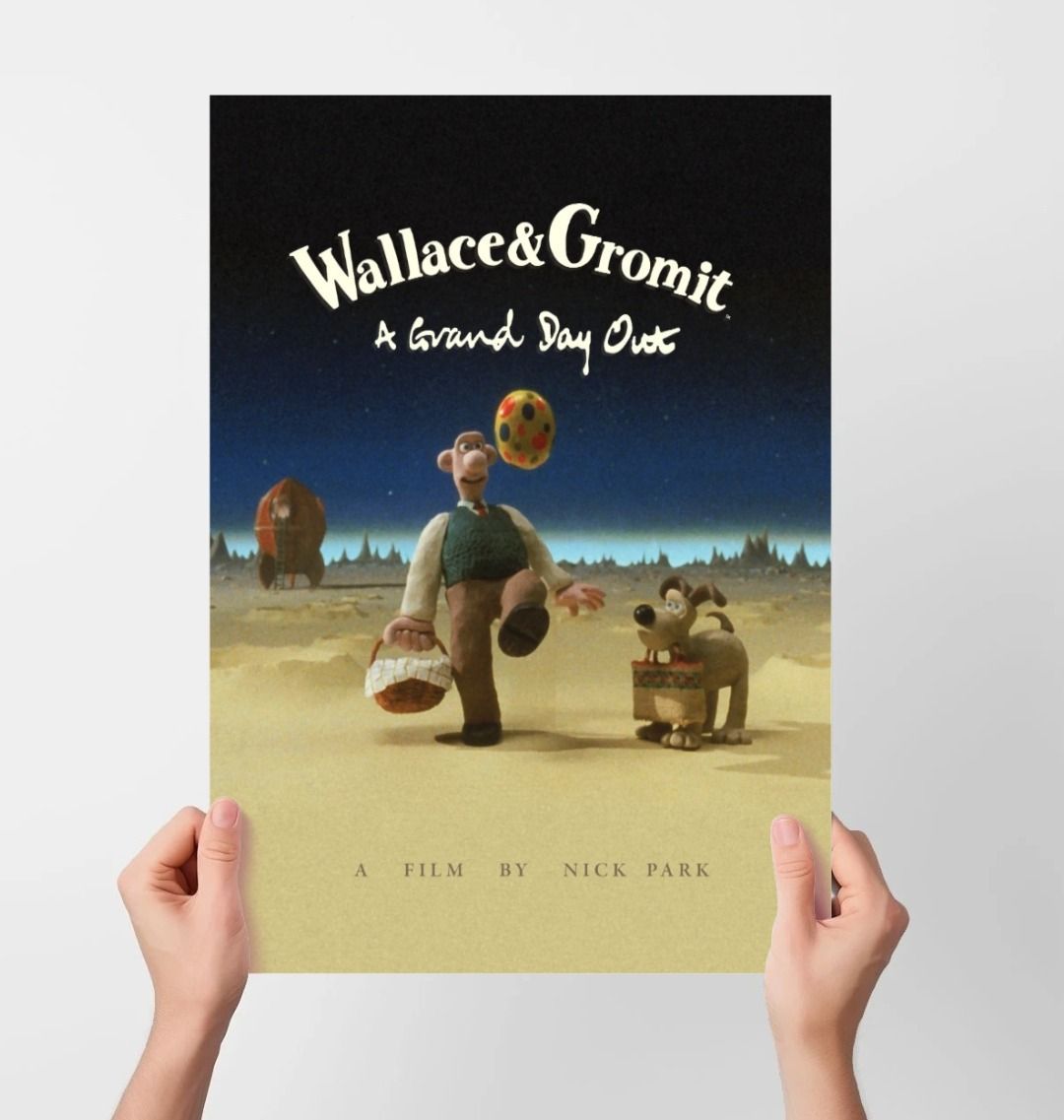 A Grand Day Out Poster | Official Wallace & Gromit Merch