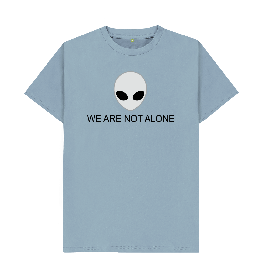 T-shirt UFO Fargo We Are Not Alone – Noir, 100% Coton, Homme, Manches Courtes