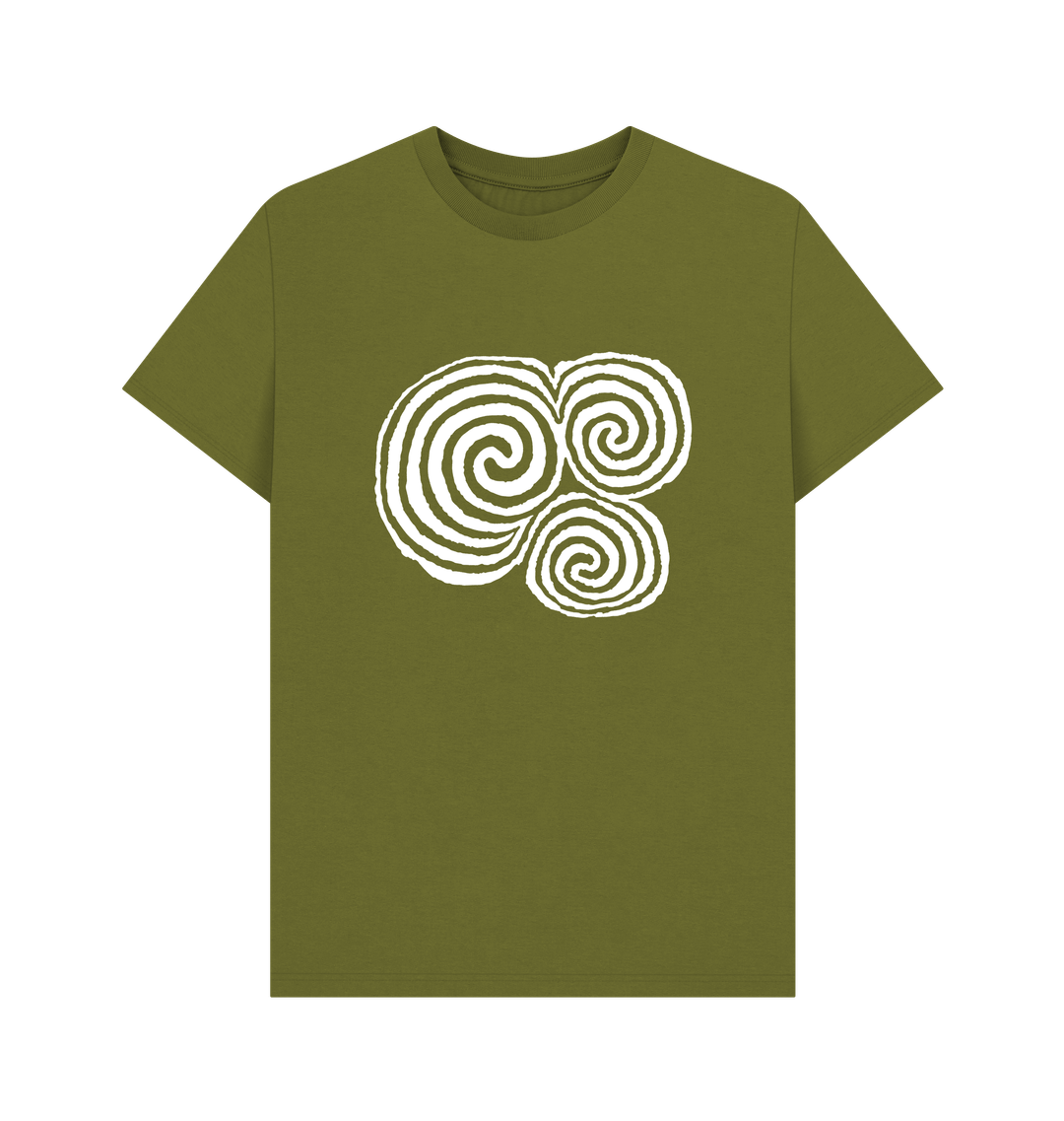 Spiral T-Shirt Donna, Stampa Scheletro Babbo Natale Horror, Cotone Di Alta Qualità, Moda Alternativa Gotica