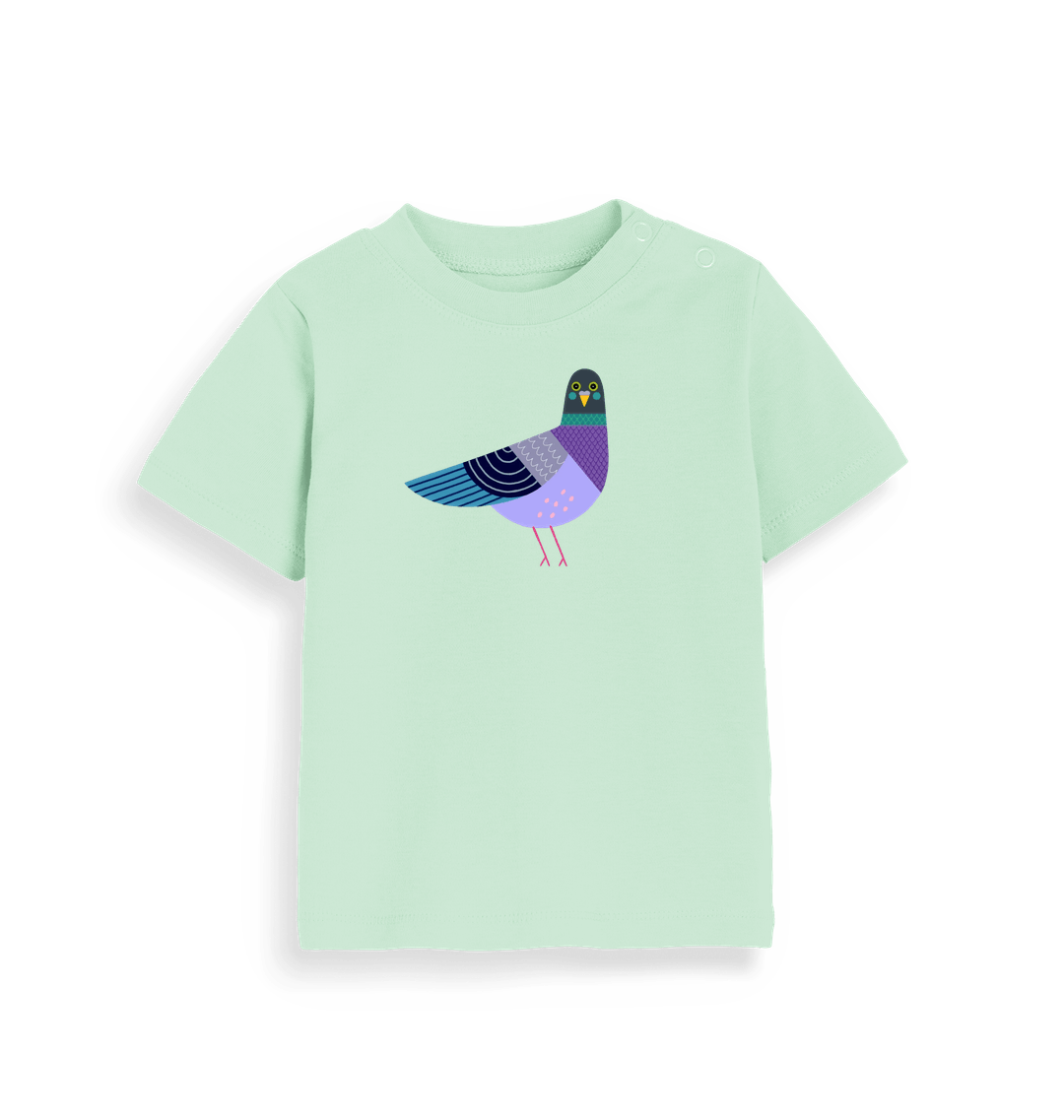 Pigeon t-shirt - Baby - Organic - Woody