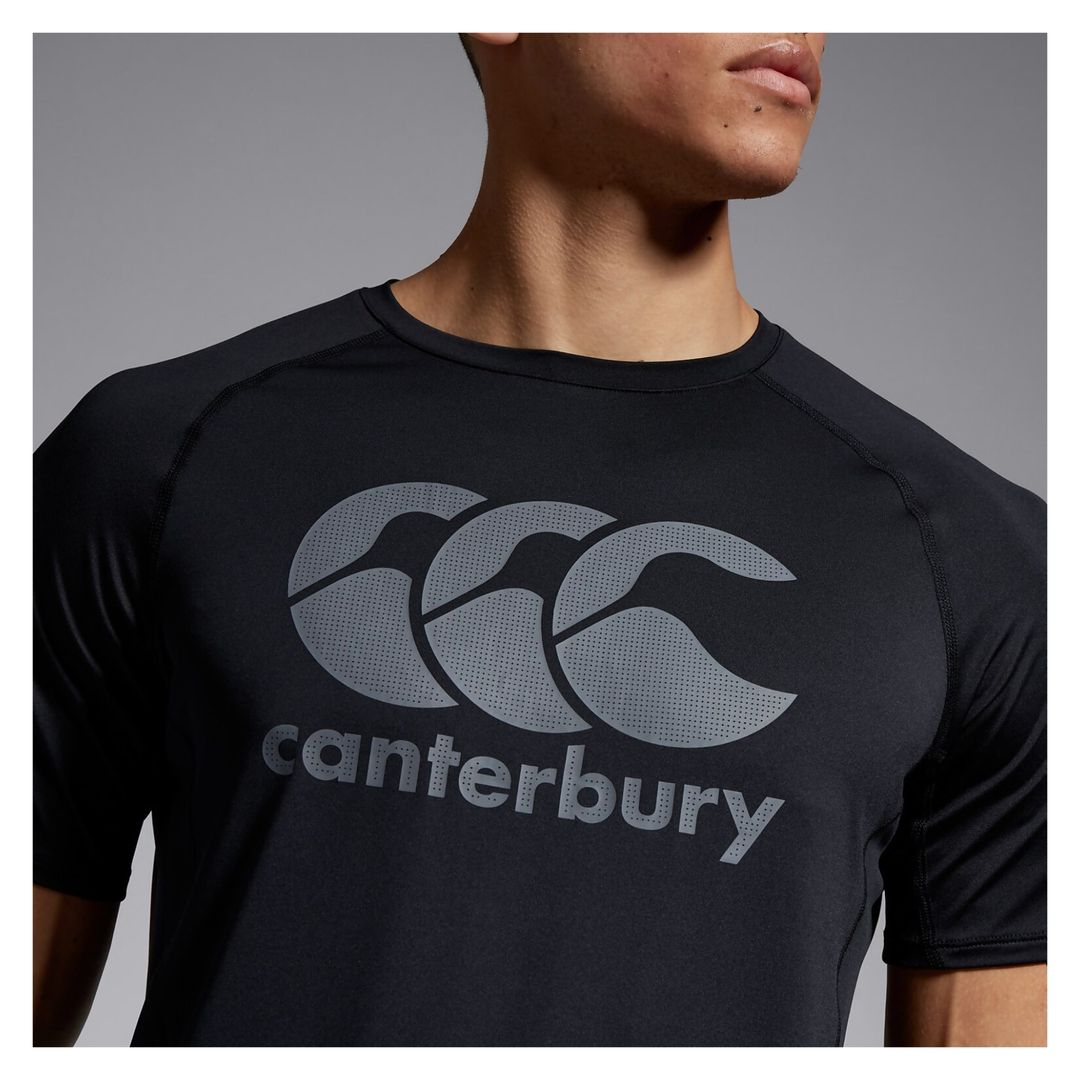 Canterbury Jongens VapoDri Superlight All Over Print Sports Performance Tops Wit Canterbury Jongens VapoDri Superlight All Over Print Sports Performance Tops Wit