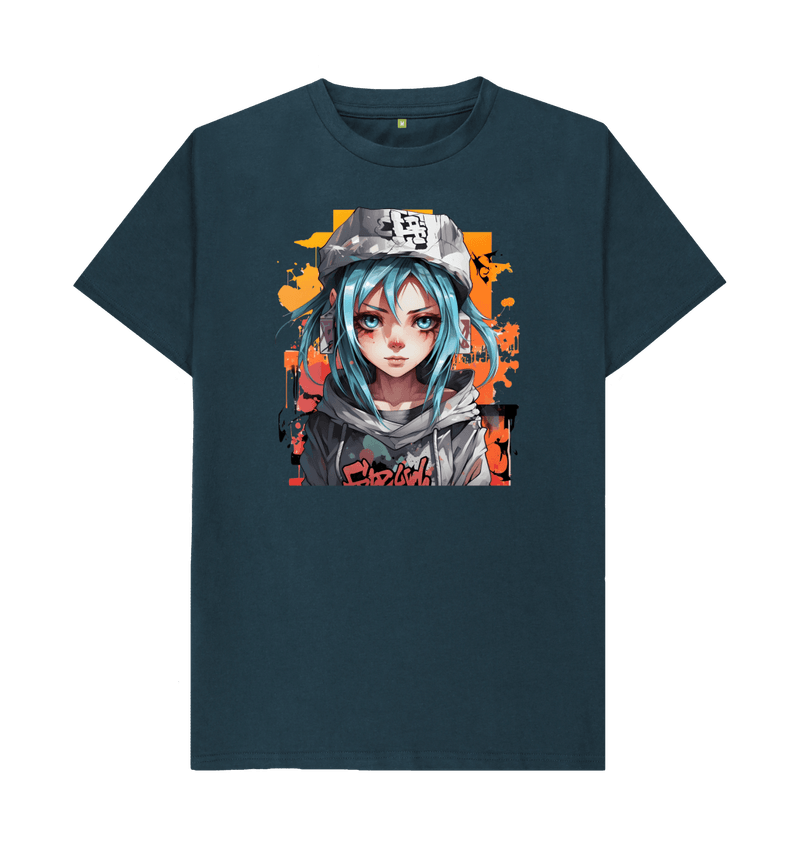 Men's Anime Skater Girl T-Shirt