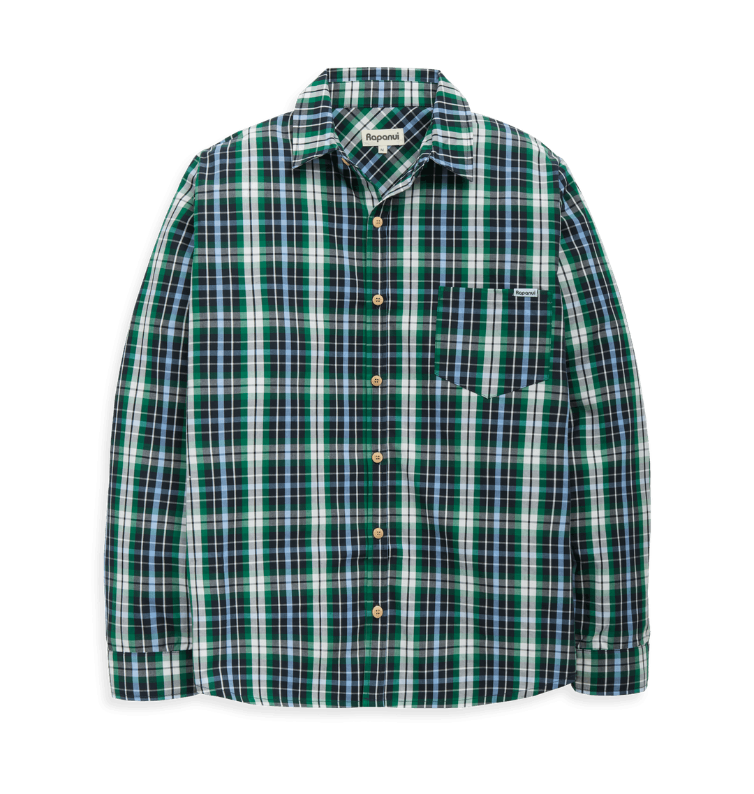 Men's Checked Shirt | Classic Check Shirts for Men | Rapanui