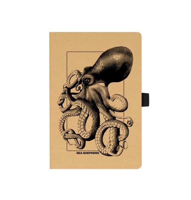Octopus Notebook Ocean Stationery | Marine Life Notebooks | Sea Shepherd