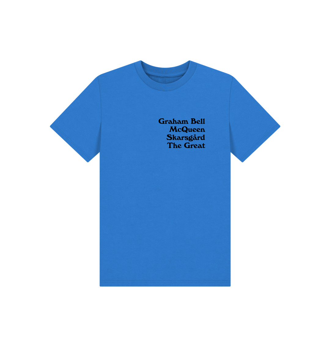 The Alexander Kids' Tee - Black Print