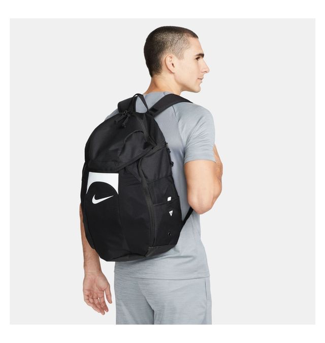 black leather style backpack Monterey | Bags for Women Crochet Bag Lock, Golden fits-Bottle-of-Water exterior pockets and dual Color:80L Black Bag