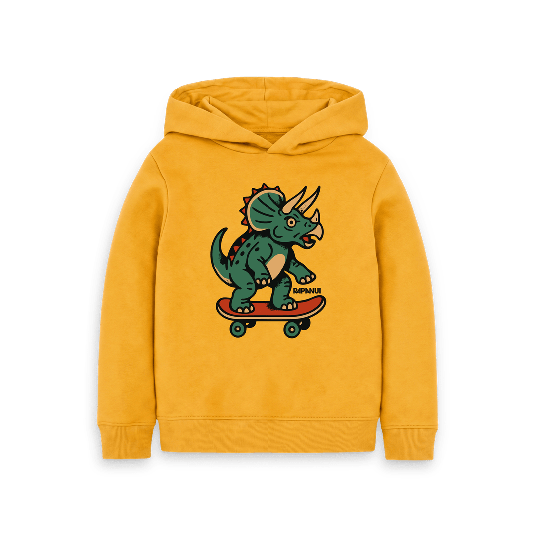 Skateboarding Dinosaur Hoodie | Dino Hoodie | Rapanui
