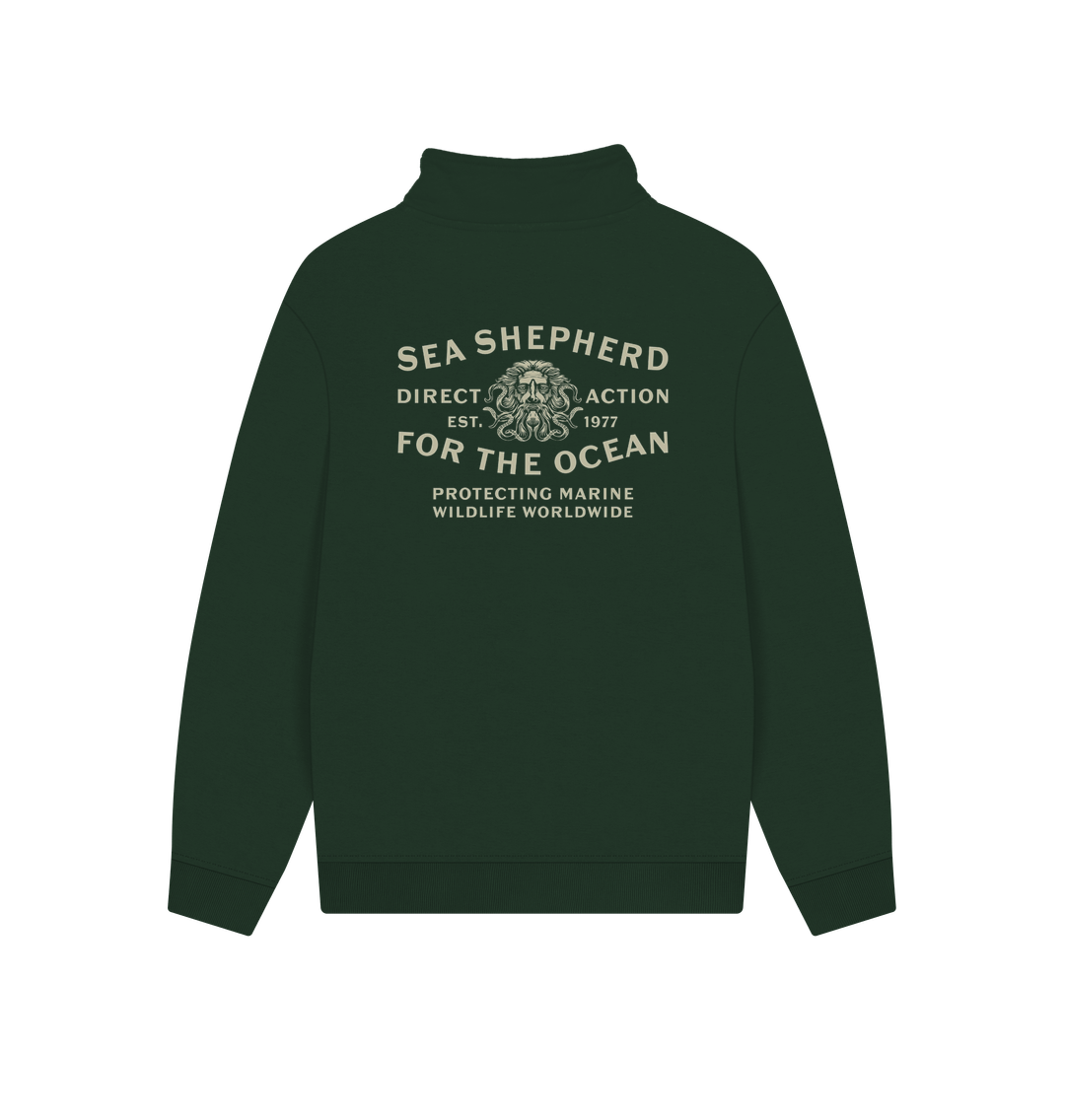 Sea Shepherd Poseidon Half Zip Sweatshirt