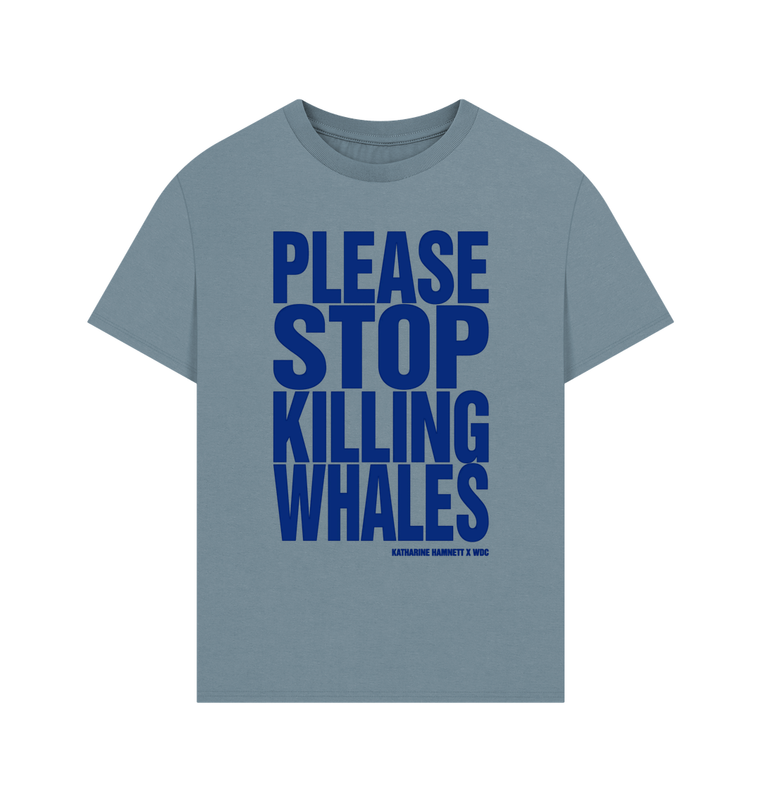 Stop Killing Whales X Katharine Hamnett T-Shirt | WDC Store