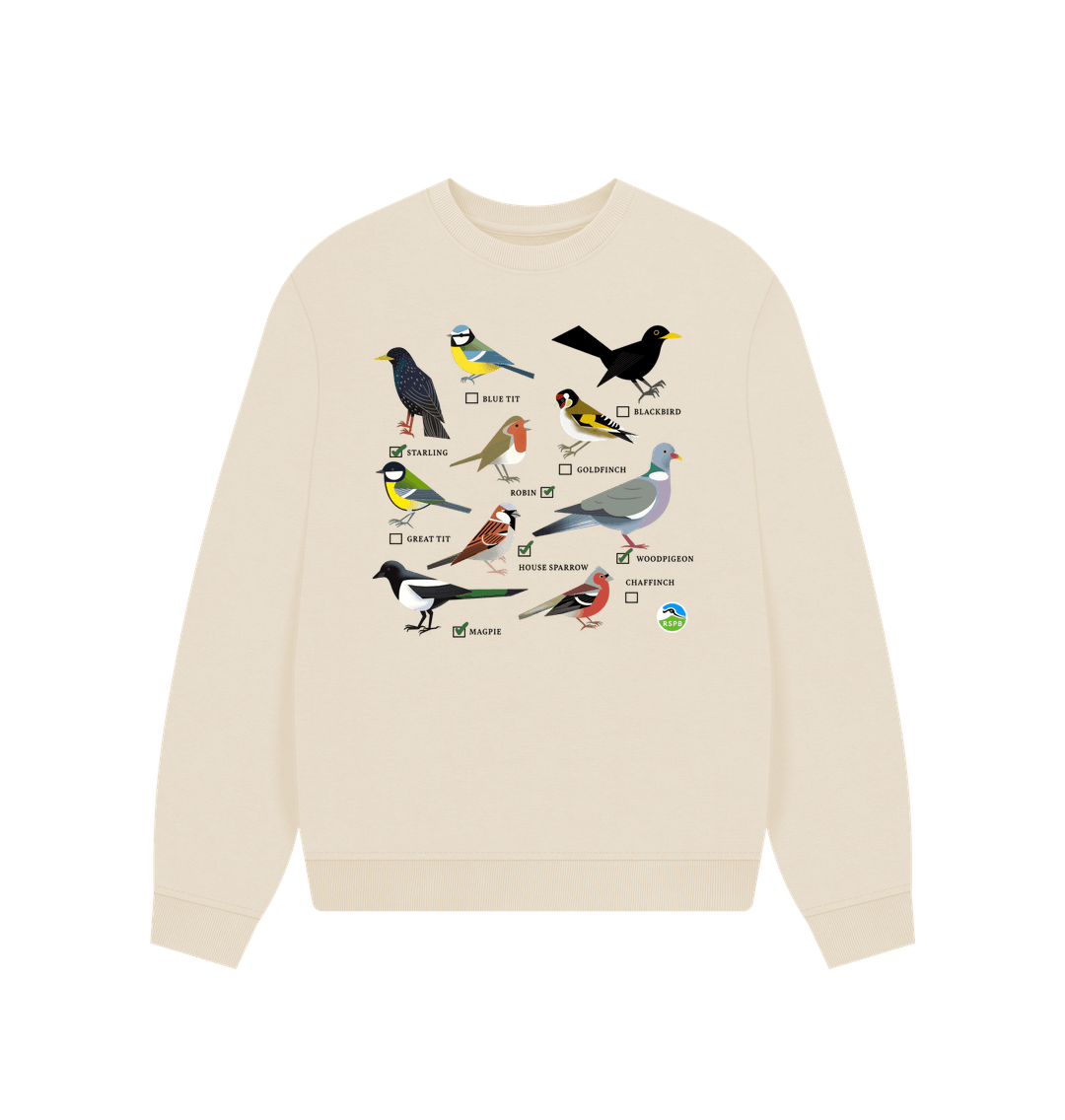 Women's Bird Spotter Oversized Jumper