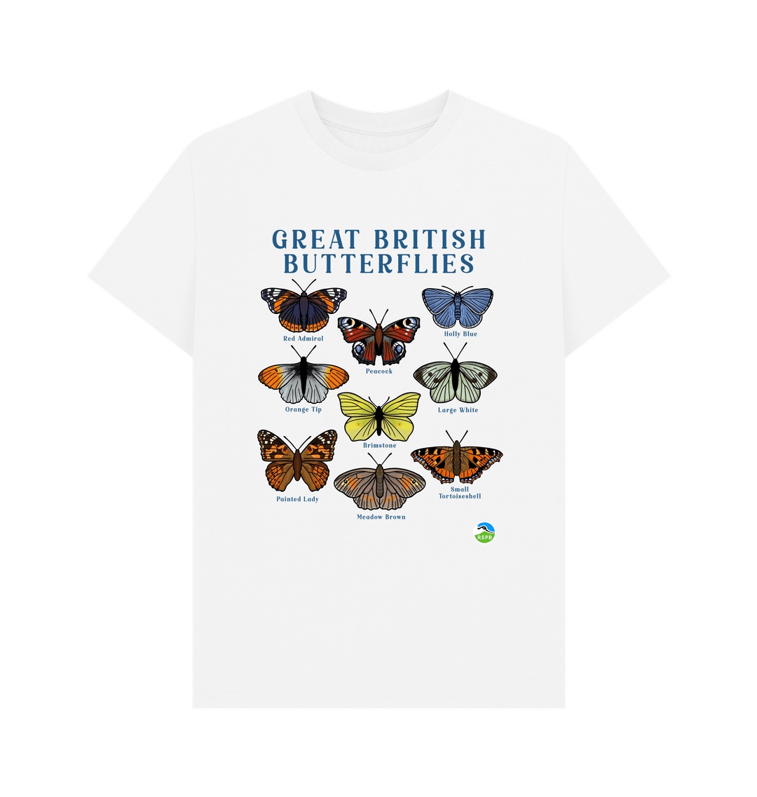 Great British Butterflies T-Shirt | Official RSPB Shop