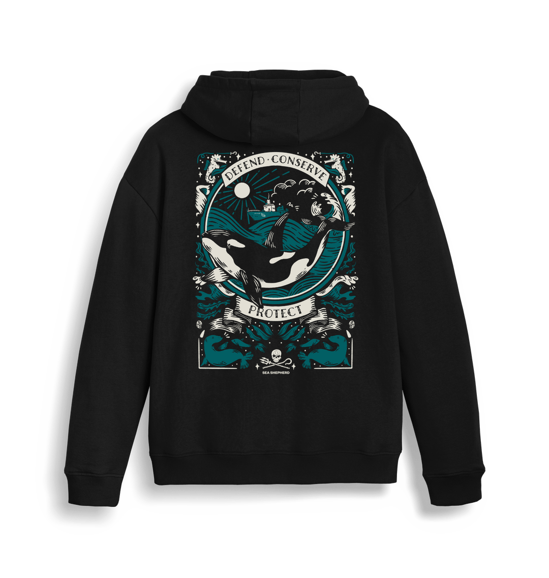 Orca Zip-Up Hoodie