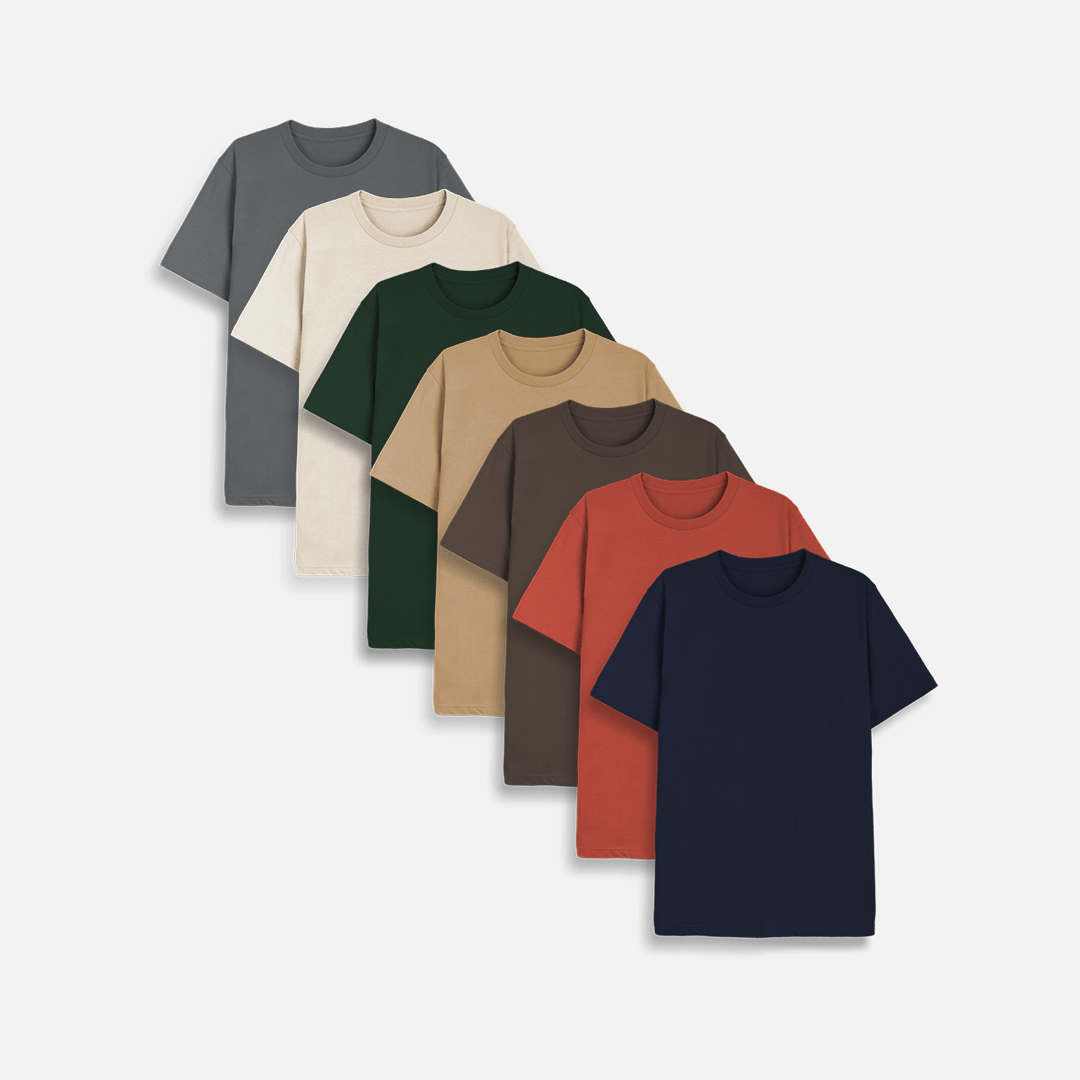 Pack T Shirts Organic Cotton Multipack Rapanui - Main Image