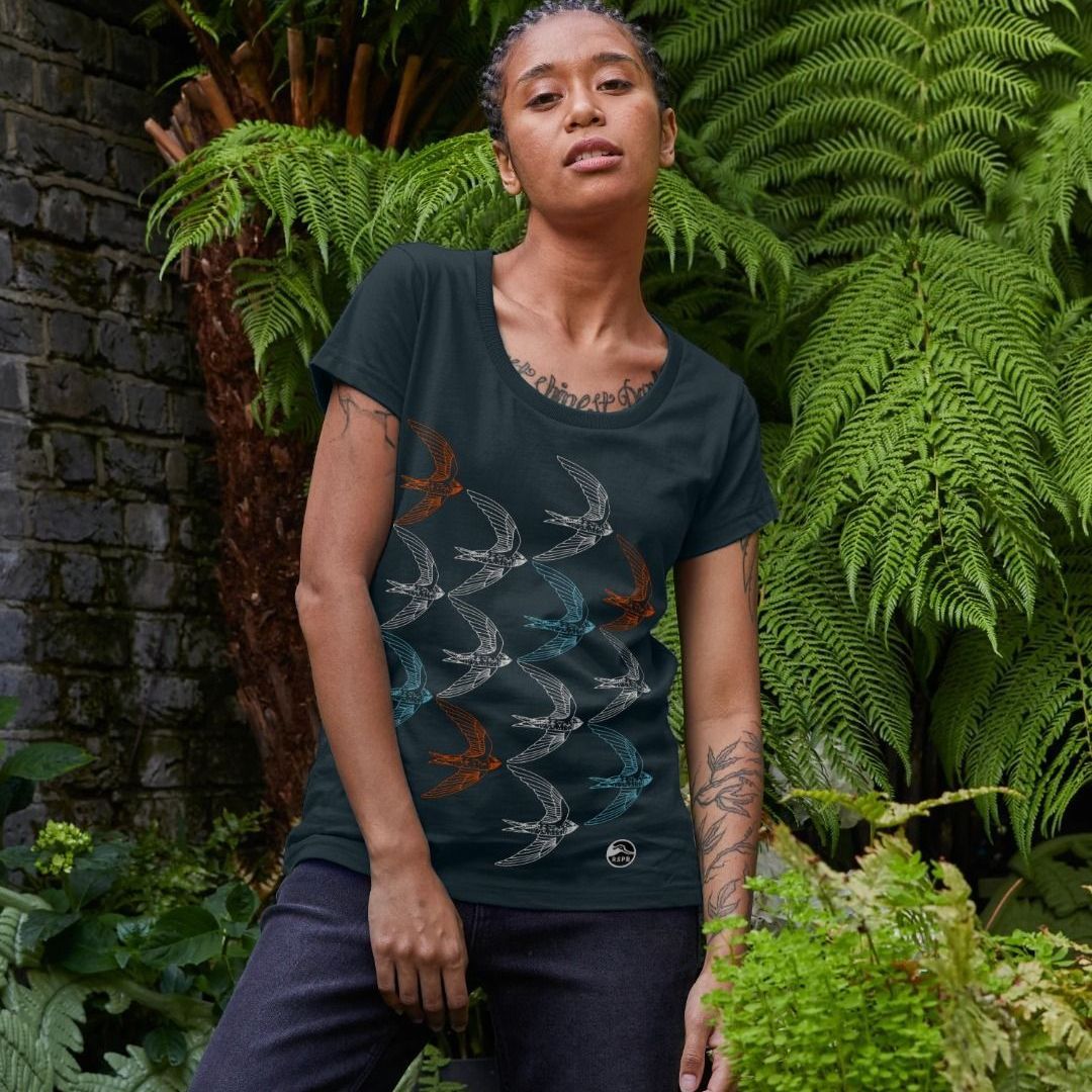 Womens Swift Scoop Neck Top | Ladies Swift T-Shirt | RSPB