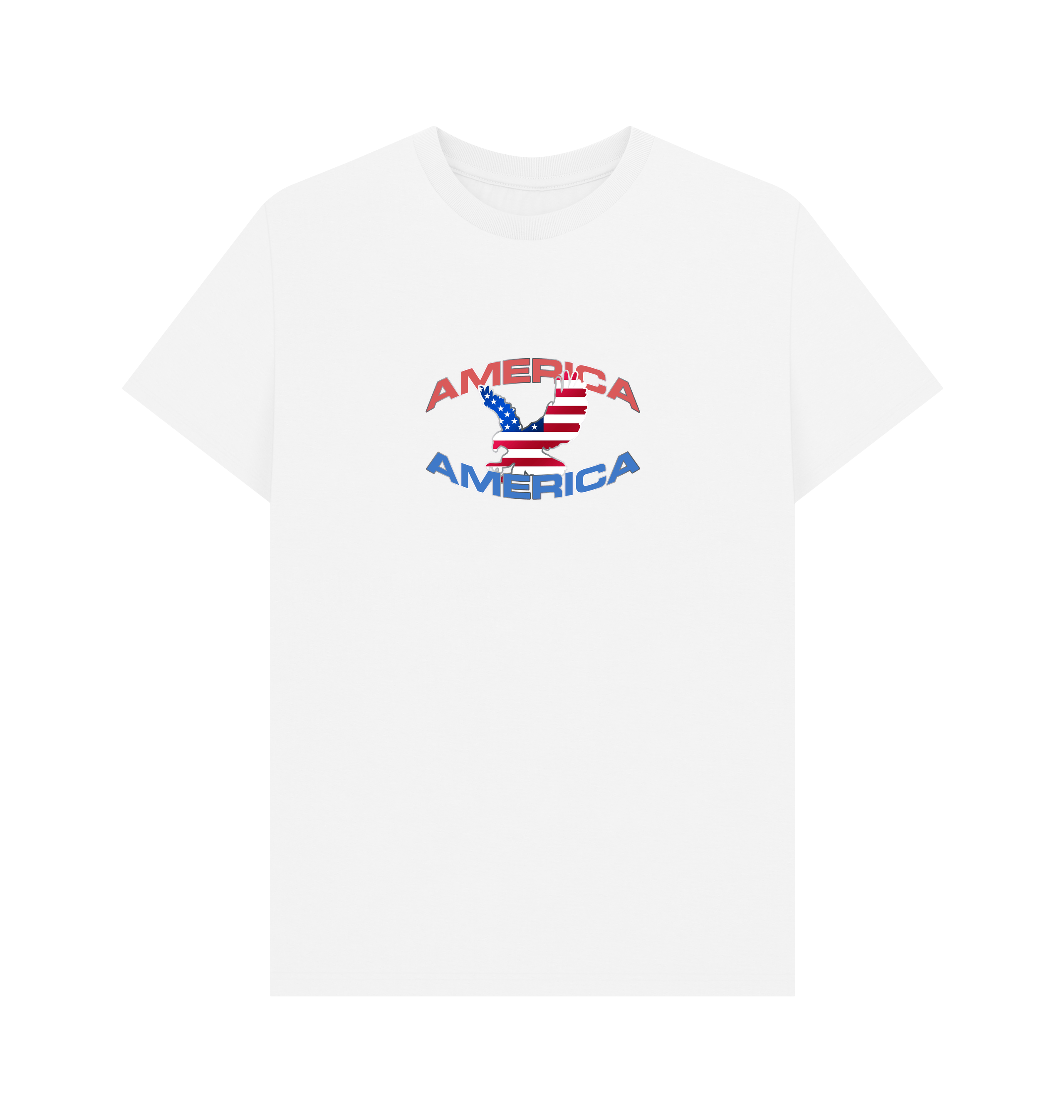 PREMIUM OFFICIAL APOH American Eagle Graphic White T-Shirt - Picture 2 of 3