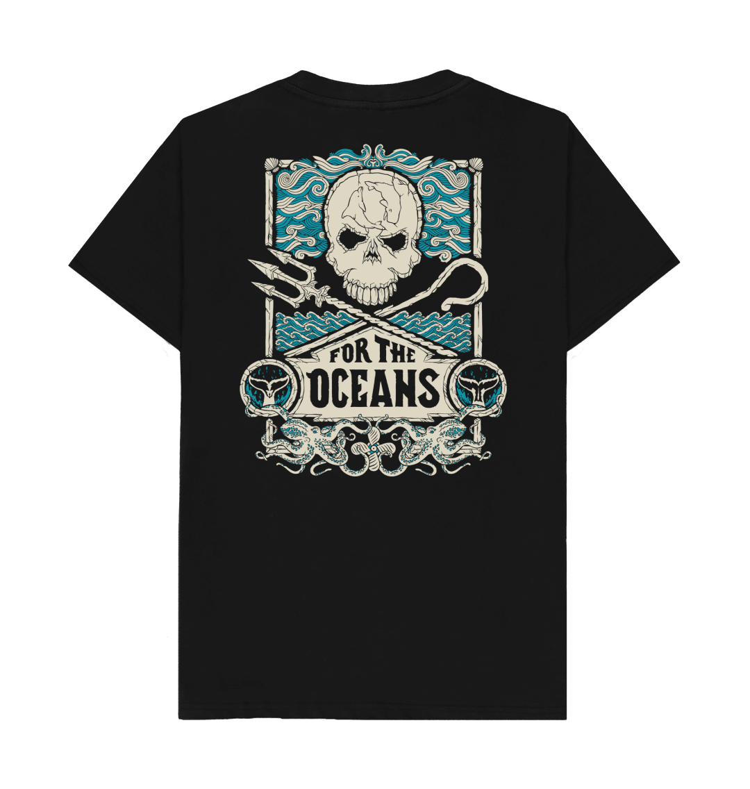For the Oceans Jolly Roger T-shirt | Sea Shepherd Merch