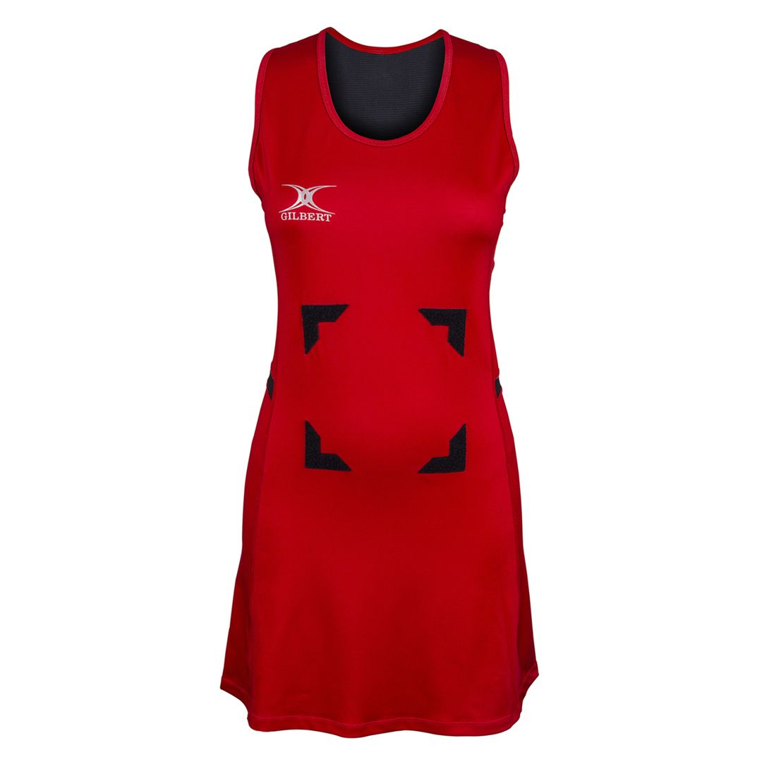 Gilbert Womens Synergie Netball Dress | Kitlocker.com