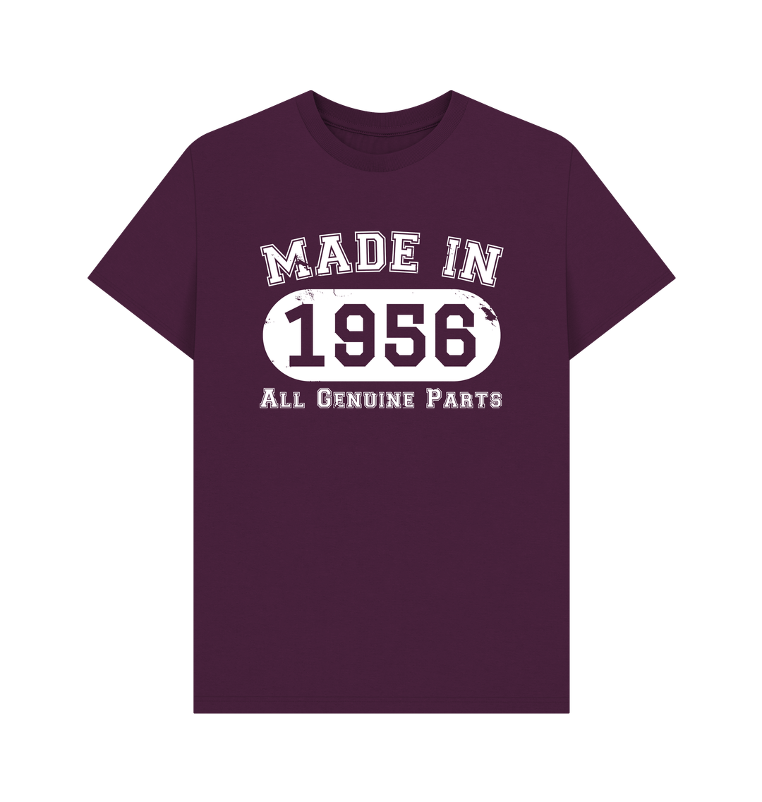T-shirt Personnalisable '70 Ans' - Fabriqué En 1955 Design Floral - Tailles S à 3XL - Neuf