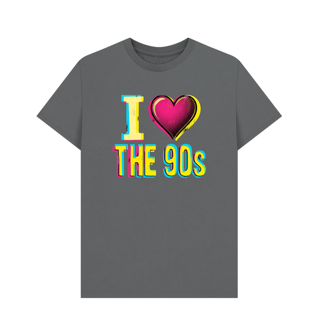 I Love The 90s T-Shirt | Retro Nineties Tee | Shirtbox