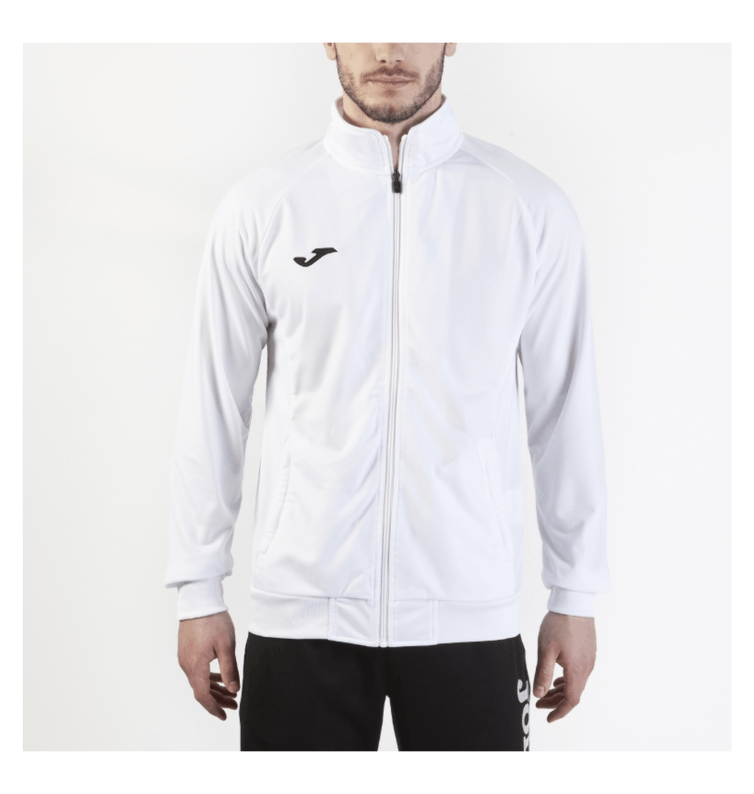 Joma Men's Gala Fleece Jacket - Warm Training Jacket, Raglan Sleeves, Zip Pockets, Ribbed Cuffs