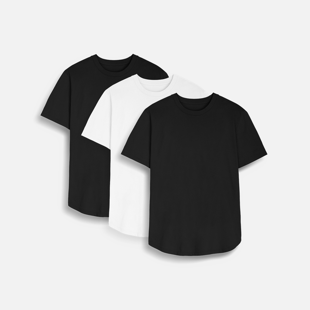Men's Longline T-shirts Pack - Main Image