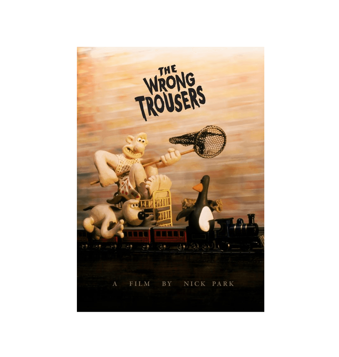 The Wrong Trousers Poster | Official Wallace & Gromit Merch