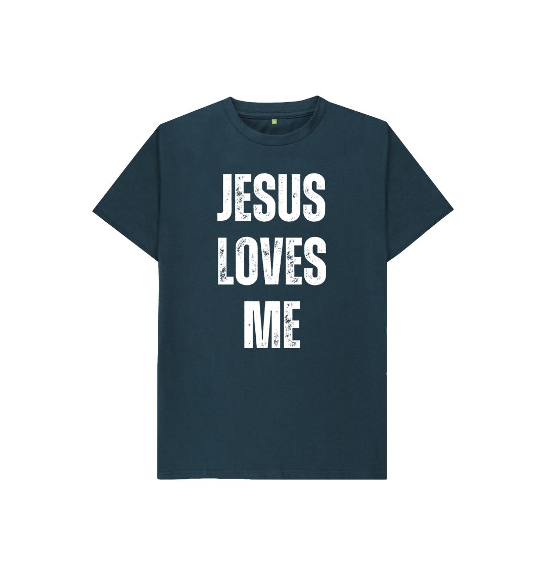 Jesus Loves Me 100% Organic cotton Kid's T-Shirt