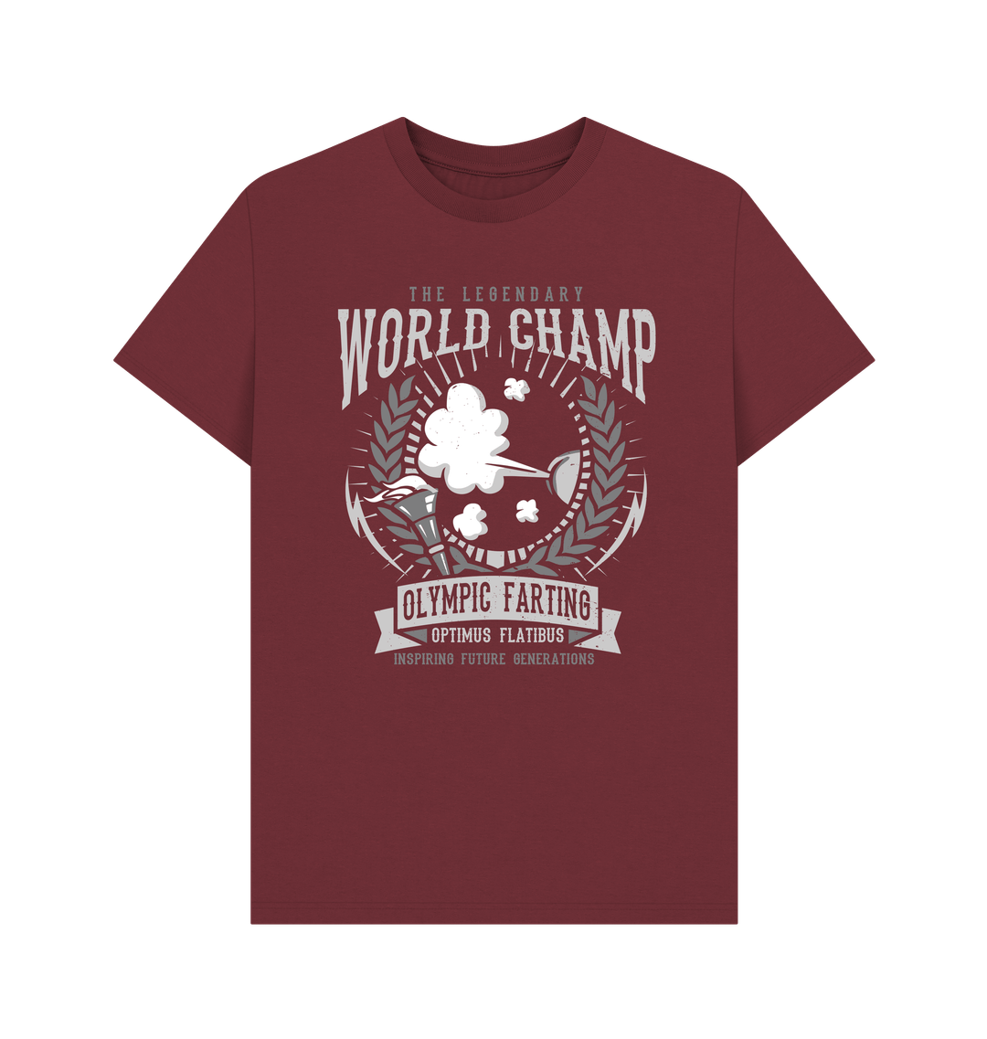 Olympic Farting T Shirt | Fart Champion T Shirt | Shirtbox