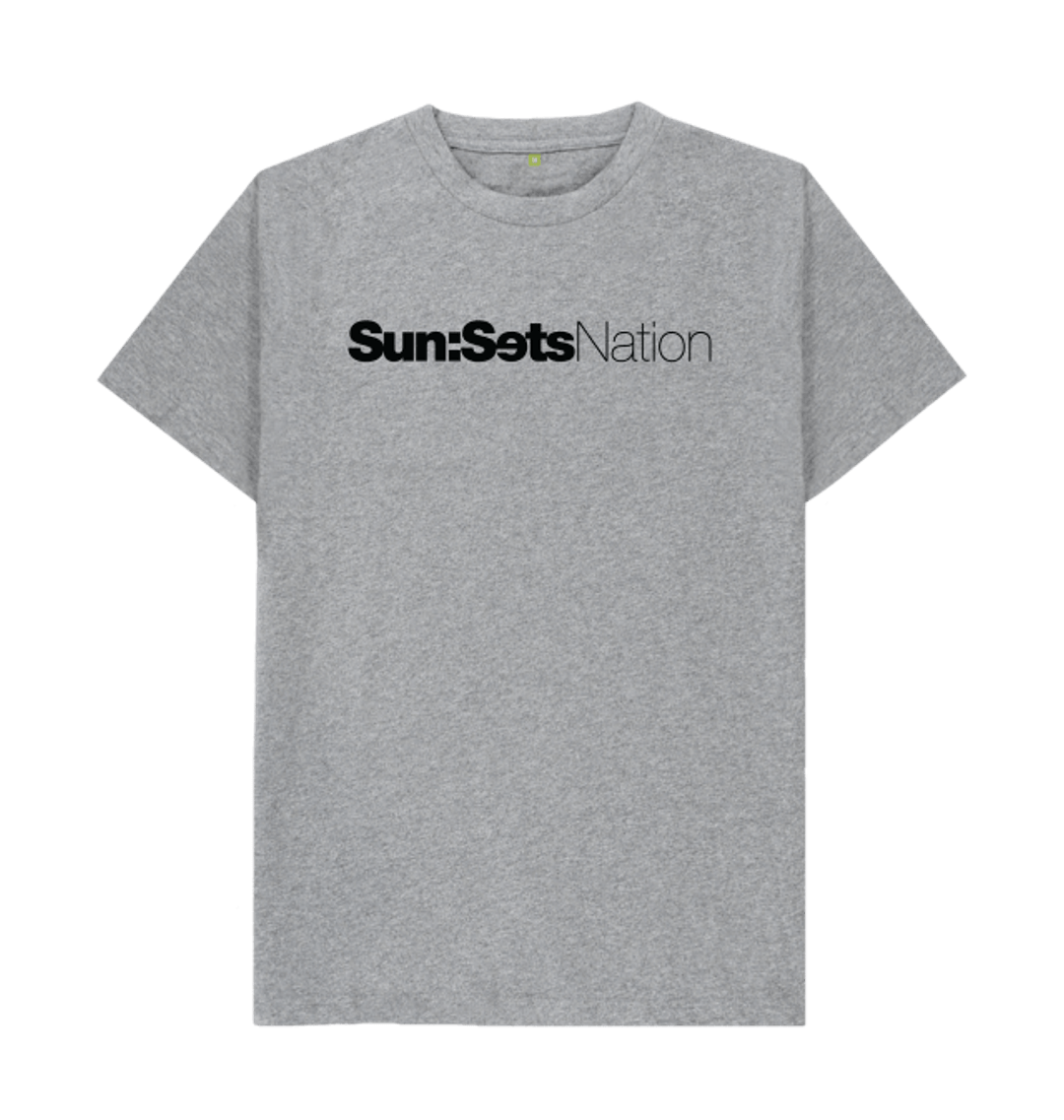 Sunset Logo T-shirt | Sunset Graphic Tee | Chicane