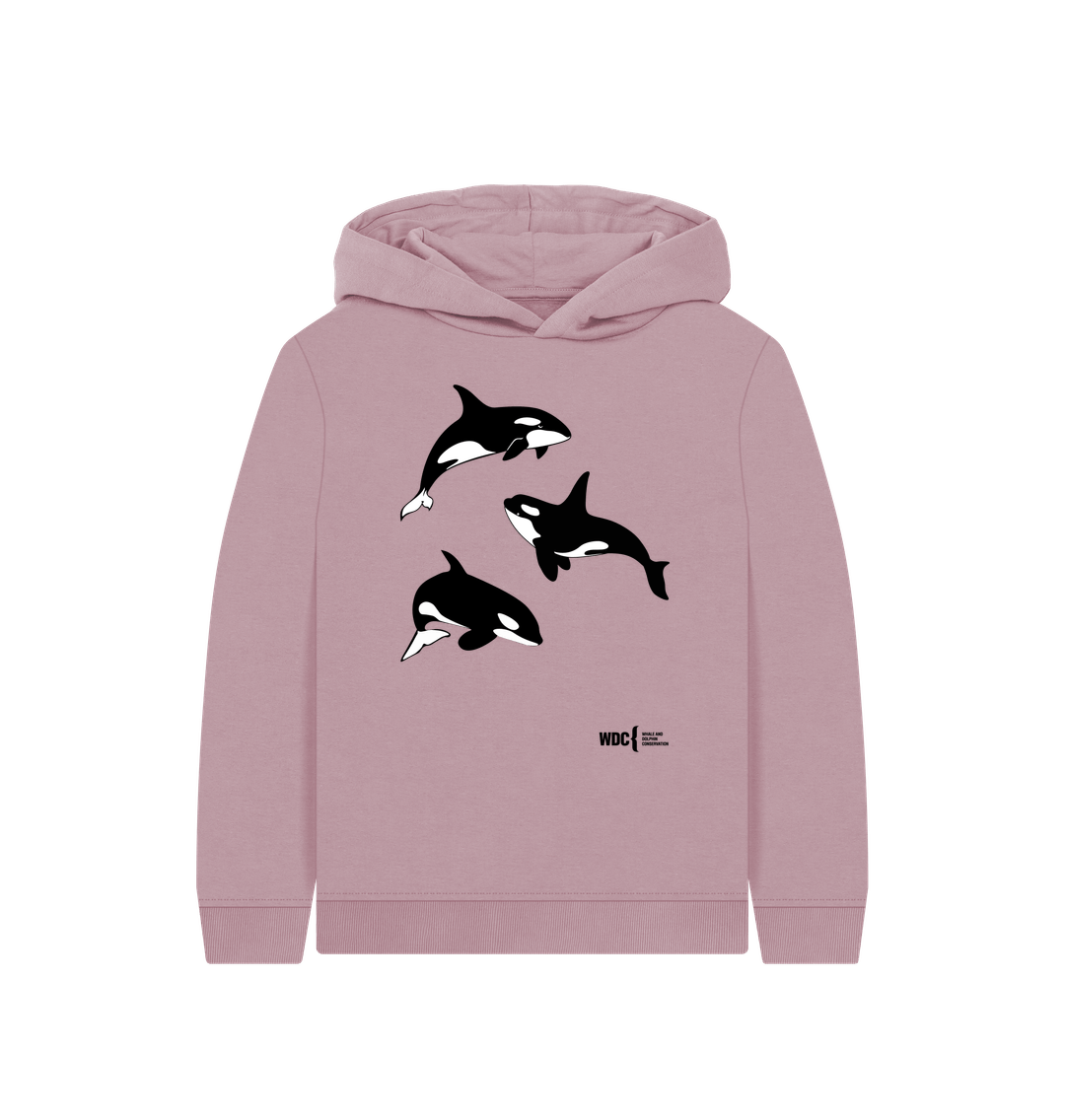 Kids' Orca Hoodie | Whale and Dolphin Conservation