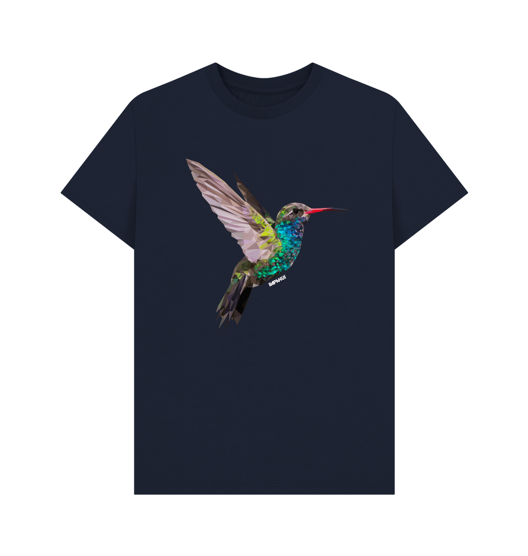 Hummingbird T-shirt Colourful Bird Tee Rapanui