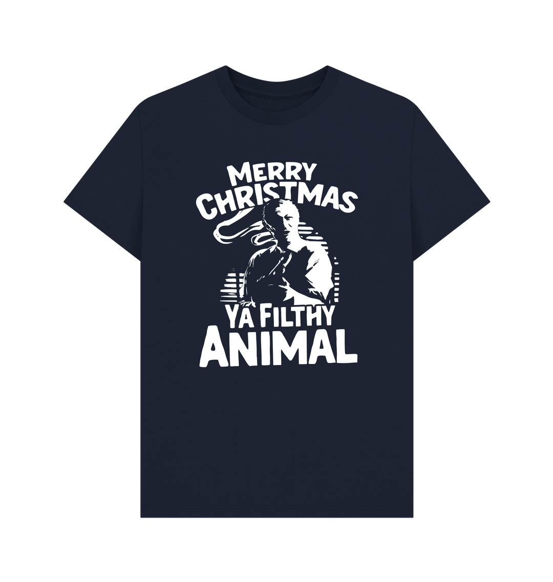 Merry Christmas Ya Filthy Animal Christmas Kevin - Maglietta Da - Foto 8