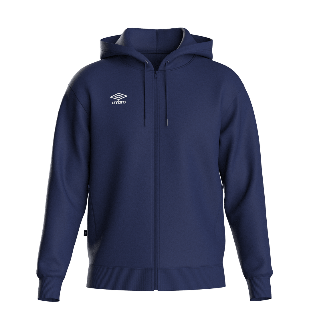 Aooo × umbro ZIP HOODY Navy L Umbro Club Leisure Full Zip Hoody | Kitlocker.com