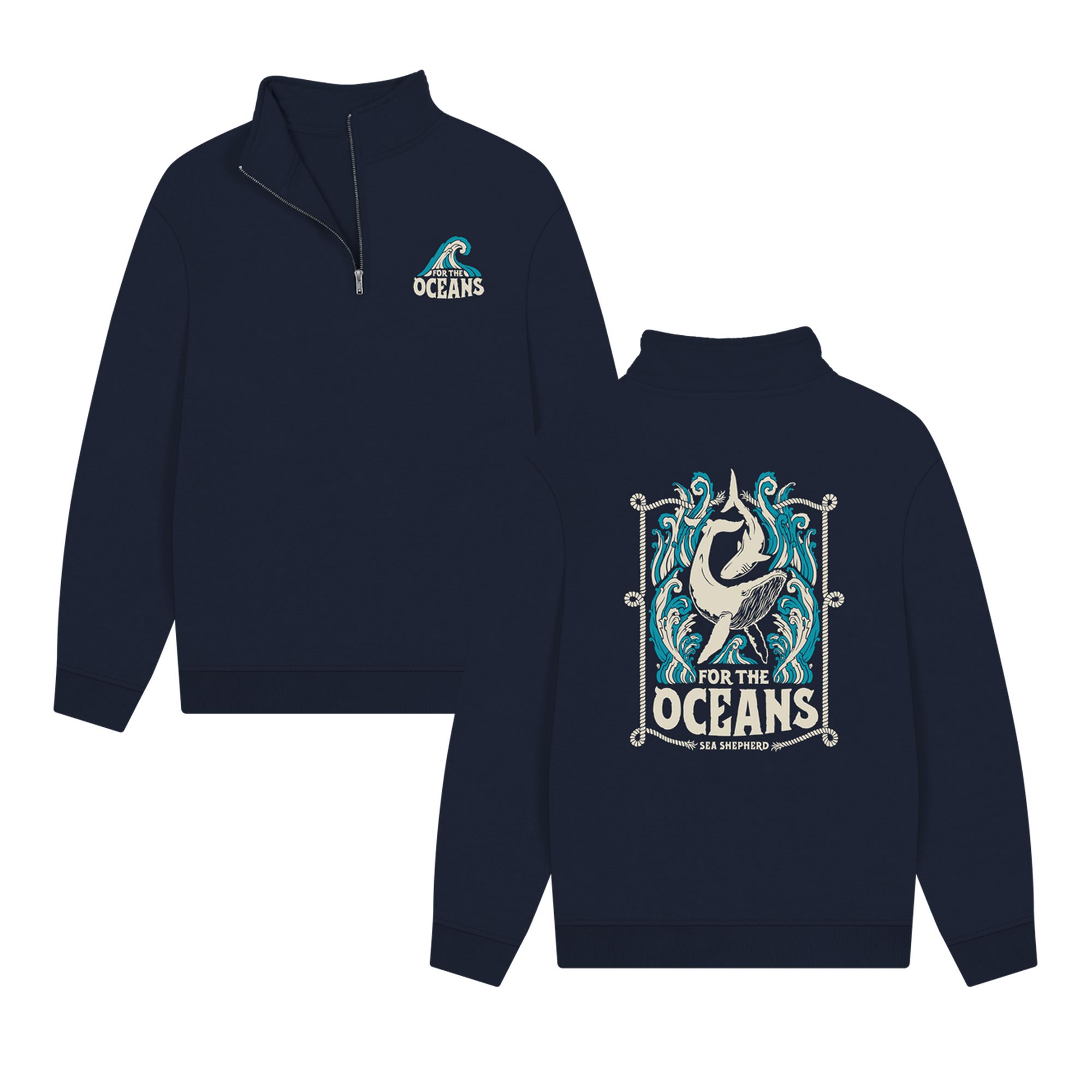 Orca Half Zip Sweatshirt