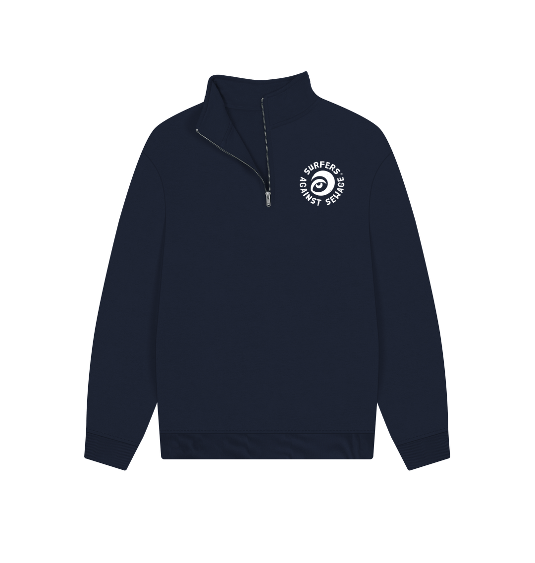 SAS Logo Half Zip Sweatshirt