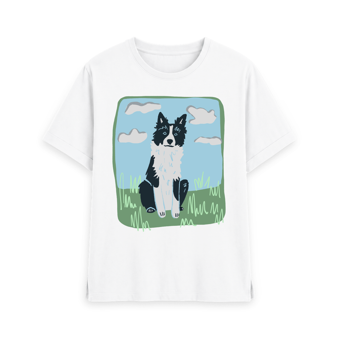 Border Collie Relaxed Fit T-shirt