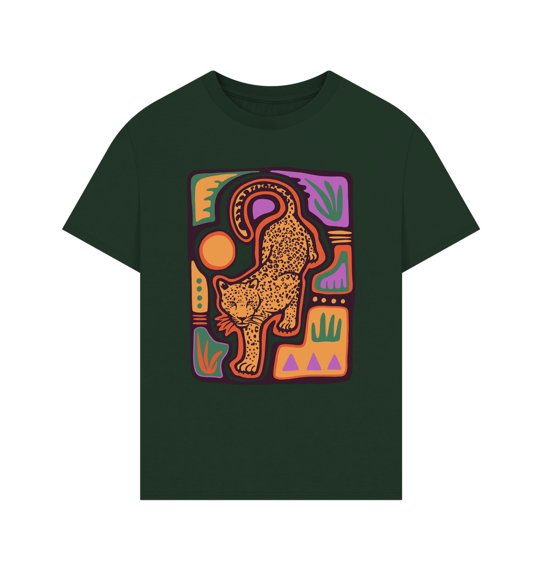 Oversized Men's African Leopard T-shirt