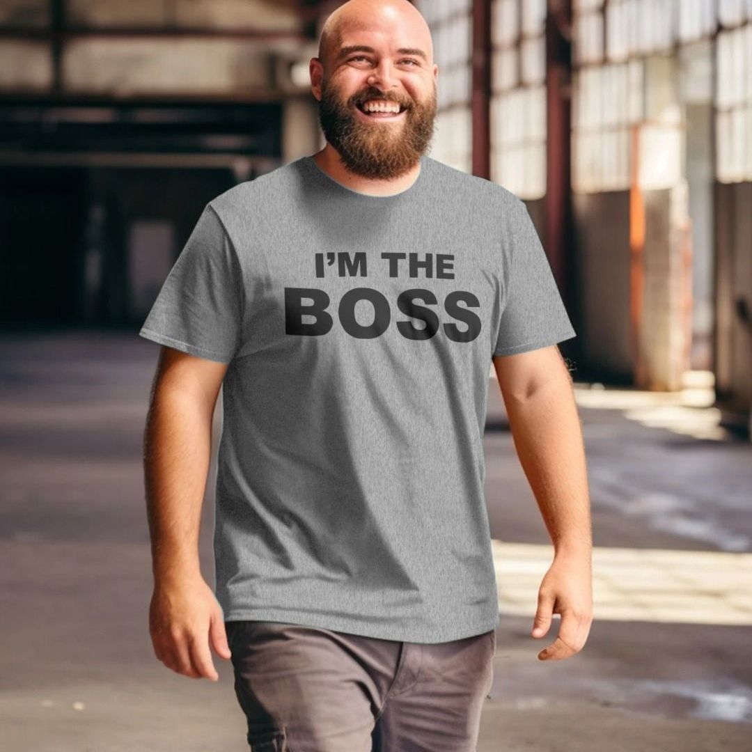 I'm The Boss T Shirt Funny Boss Gift Shirtbox - Main Image