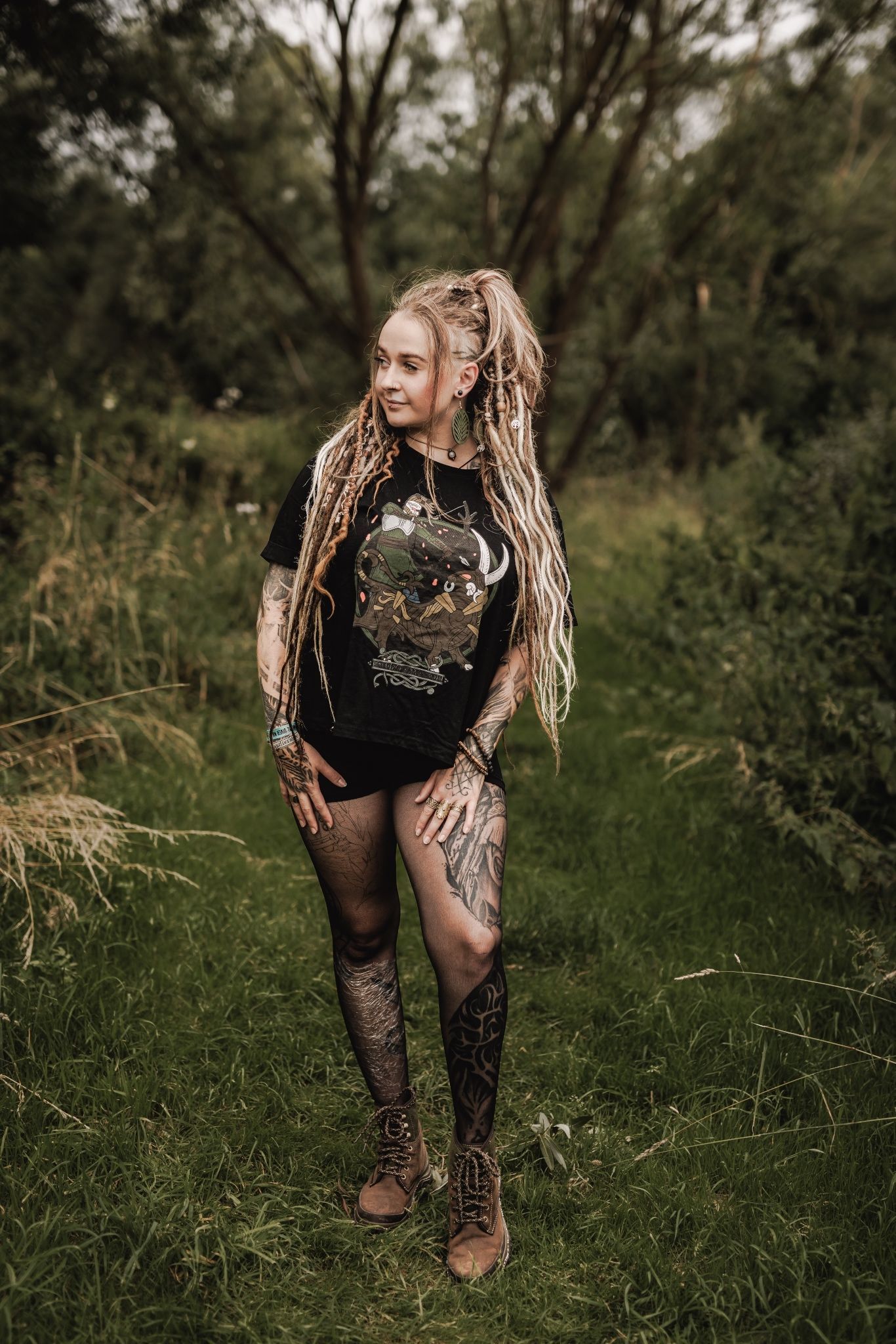 Ivar & Sibilja Women's T-shirt | Descended from Odin Store