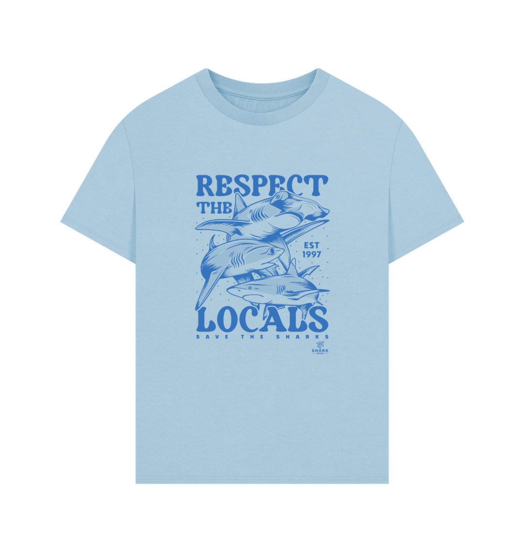 Respect The Locals Shark T-Shirt | Shark Trust
