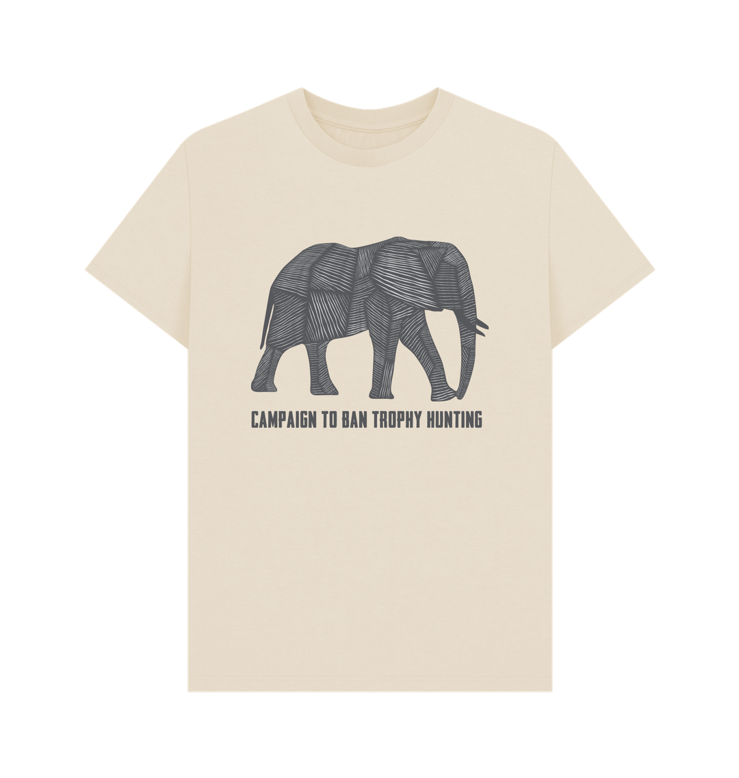 T-shirt Peinture éléphant Zoo Africain - Vintage Apparel CO, Neuf Avec étiquettes