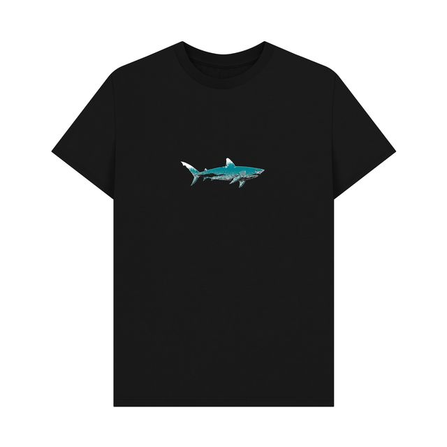 Maglietta grafica Shark Ocean , T-shirt da uomo con stampa