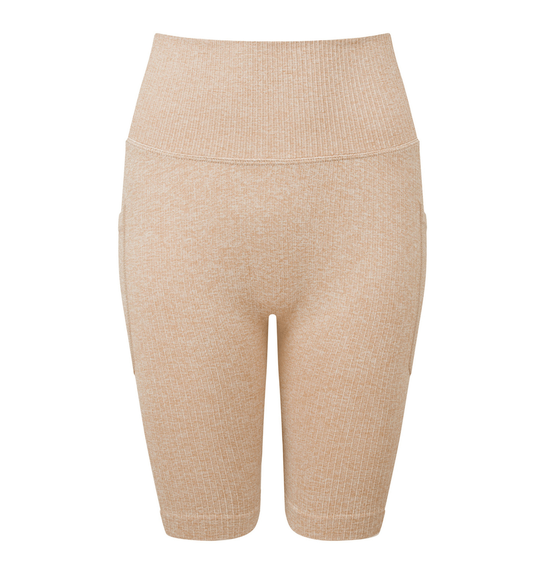 Ralawise Womens Ribbed Seamless 3D Fit Cycle Shorts