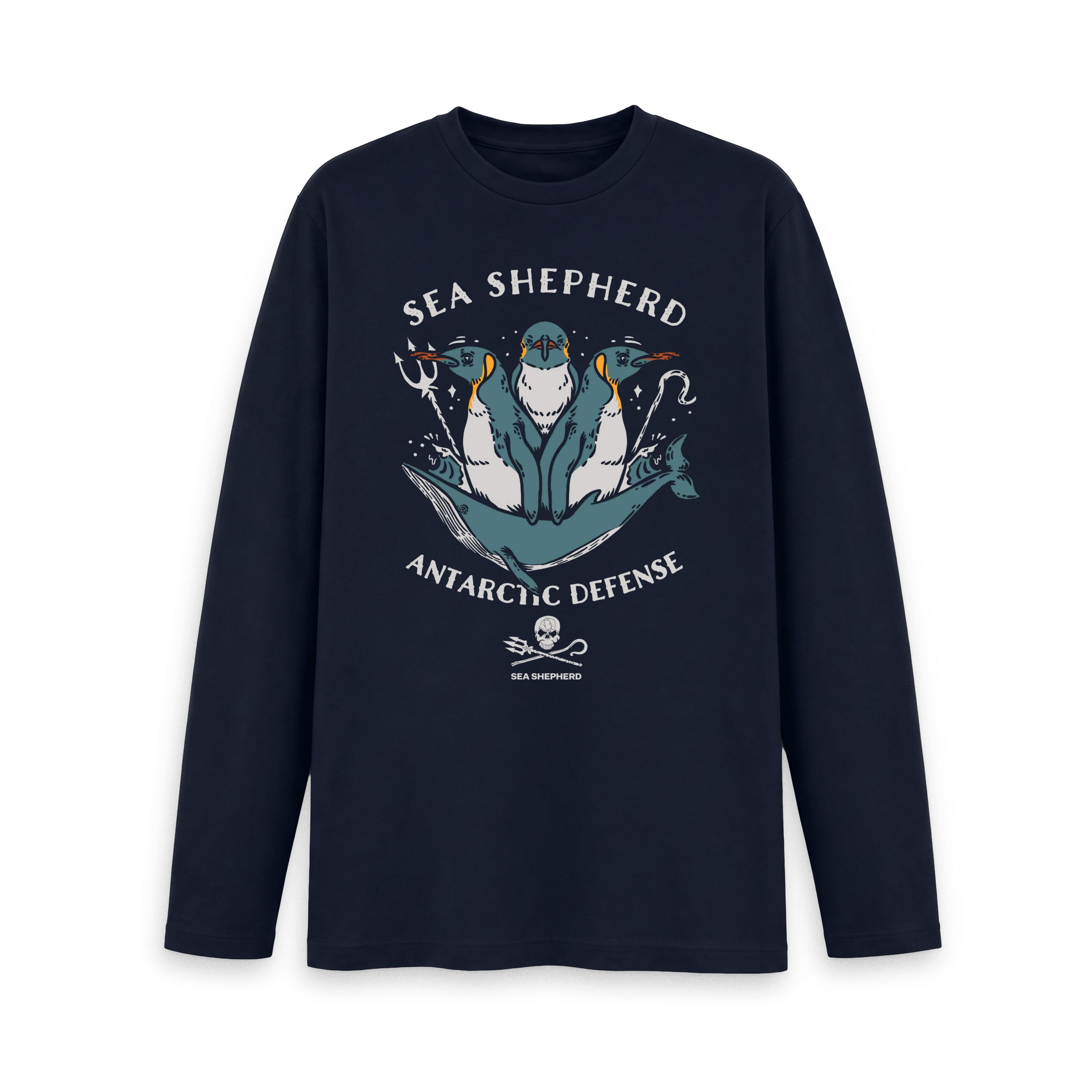 Mens Long Sleeve T-shirts | Long Sleeve Tops | Sea Shepherd