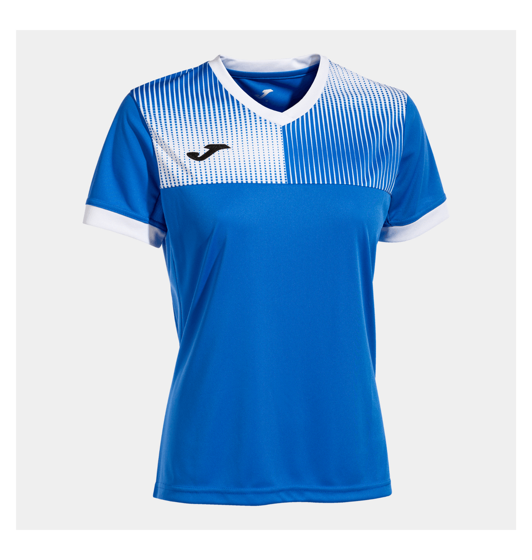 T-shirt Joma Challenge wit grijs - Zona de Padel